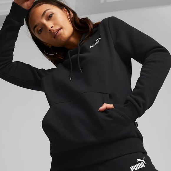 Puma elevated essentials hoodie women’s size L - Picture 3 of 5
